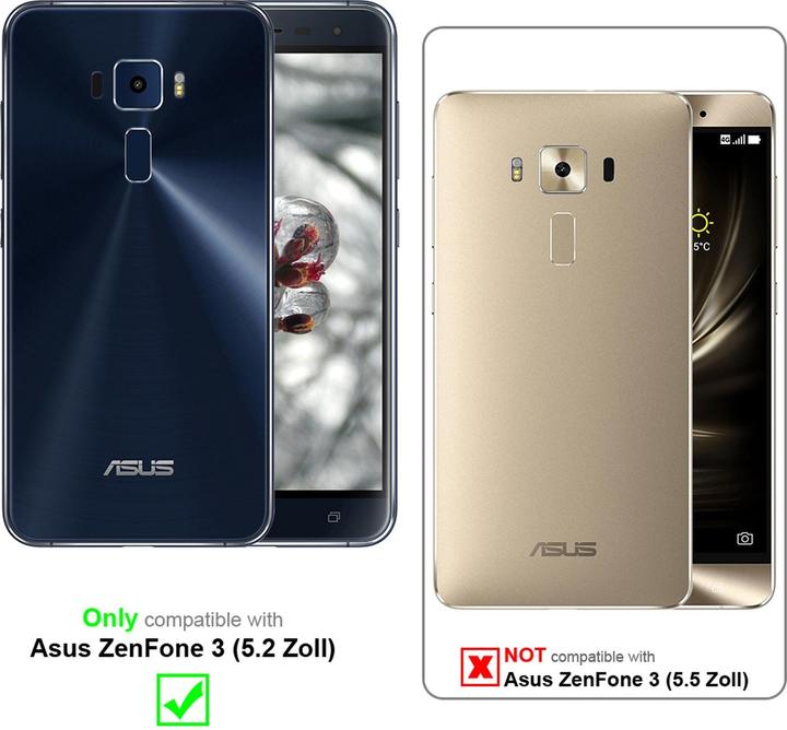 Actual product image Cadorabo display protection glass (1 Piece, Asus Zenfone 3)