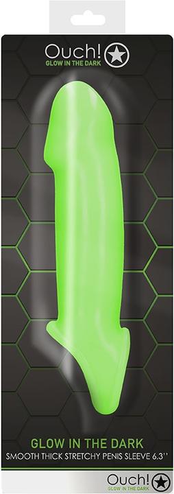 Immagine prodotto Ouch! Smooth Thick Stretchy Penis Sleeve - GitD