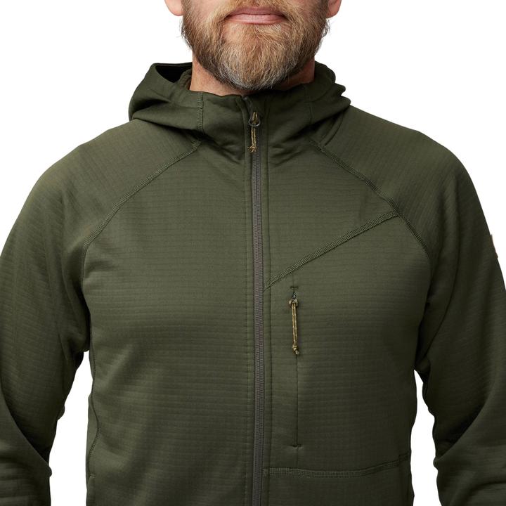Actual product image Fjällräven Abisko Grid Fleece Hoodie (XL)