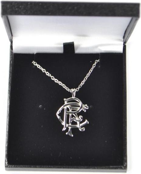 Actual product image Rangers FC Stainless Steel Crest Necklace & Pendant (100% synthetic material)