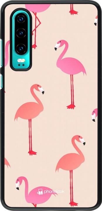 Produktbild PhoneLook Hülle Pink Flamingos Pattern (Huawei P30)