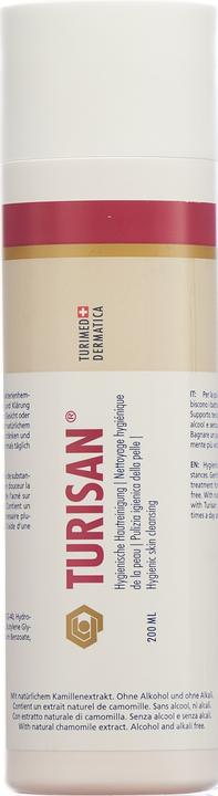 Actual product image Turimed Bakteriostatische Hautreinigung (Cleaning cloths, 200 ml)
