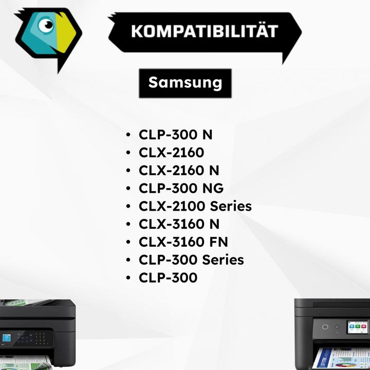 Image du produit Inkadoo Toner compatible avec Samsung CLP-K300A/ELS toner, noir noir (CF)