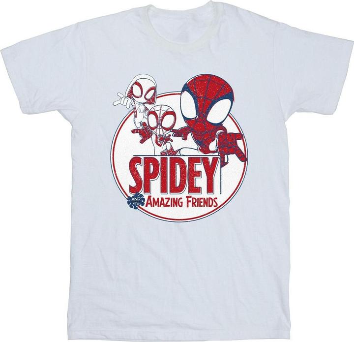 Image du produit - T-shirt SPIDEY AND HIS AMAZING FRIENDS CIRCLE - Homme (4XL)