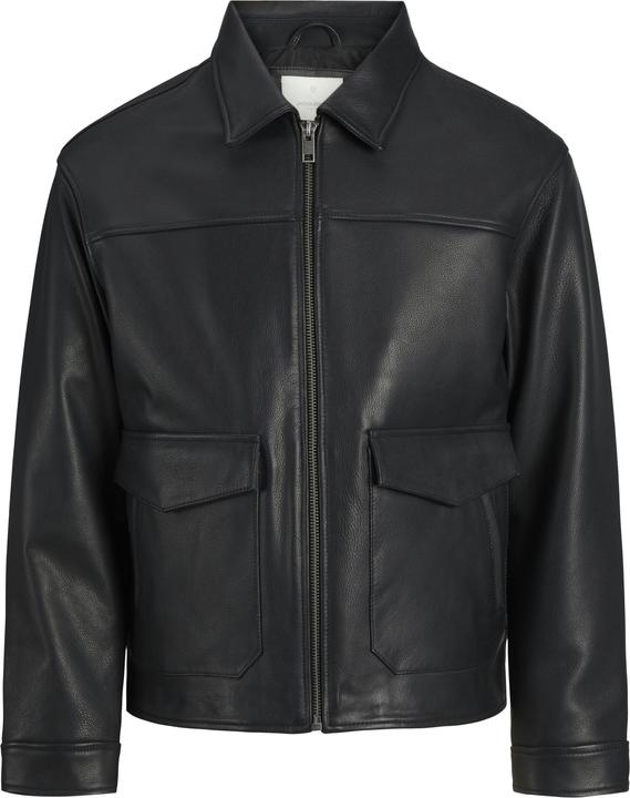 Actual product image Jack & Jones Lederjacke Lederjacke (L)