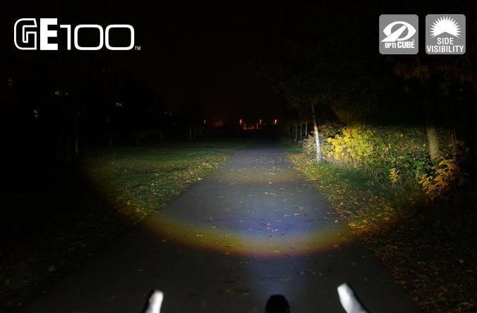 Actual product image CatEye Front light Dual System G E100 - HL-EB570G
