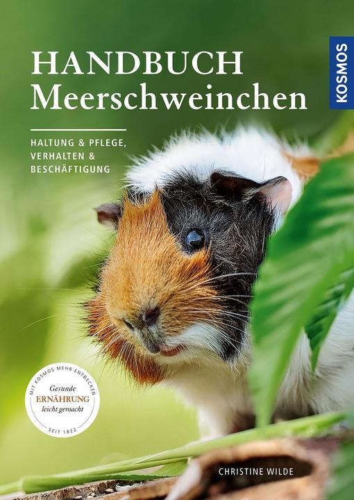 Actual product image Kosmos Handbuch Meerschweinchen (German, Christine Wilde, 2021)