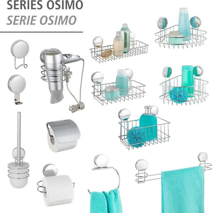 Immagine prodotto Wenko Static-Loc Plus Gancio 'Osimo' Set di 2