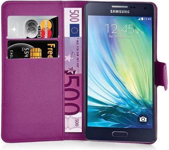 Actual product image Cadorabo Book with stand function cover (Samsung Galaxy A3)