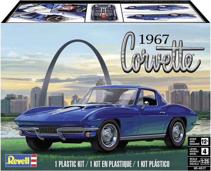 Produktbild Revell 1967 Corvette Sting Ray Sport Coupe 2N1