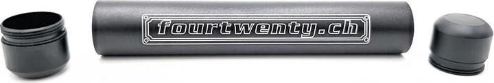 Image du produit BestV Fourtwenty Smellproof Metal Tube Big Black 15.8 x 2.3 cm