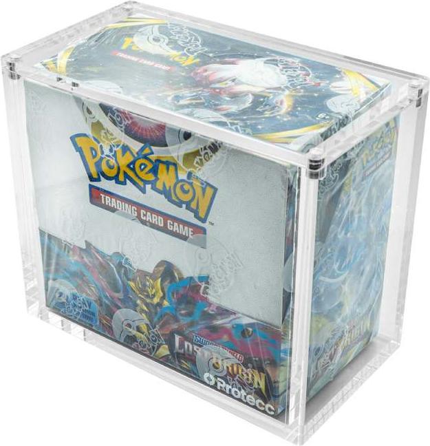 Actual product image Protecc Acrylic Case Pokémon English Booster Box
