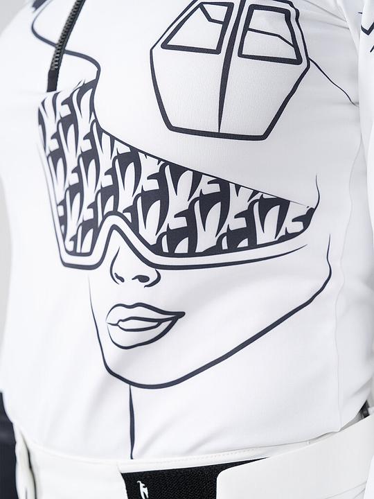Actual product image Toni Sailer Zip shirt Amie Gondola (L)