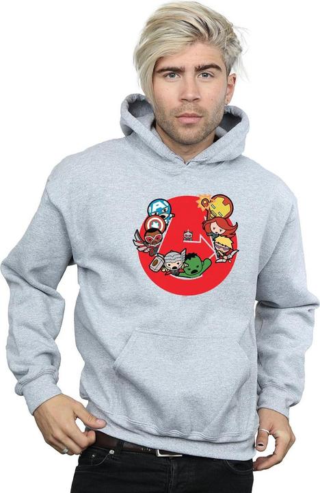 Produktbild Kawaii Avengers Ready Steady War Kapuzenpullover (L)