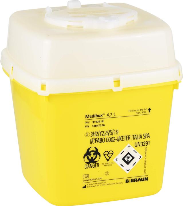 Actual product image Medibox Kanülensammler 4.7l