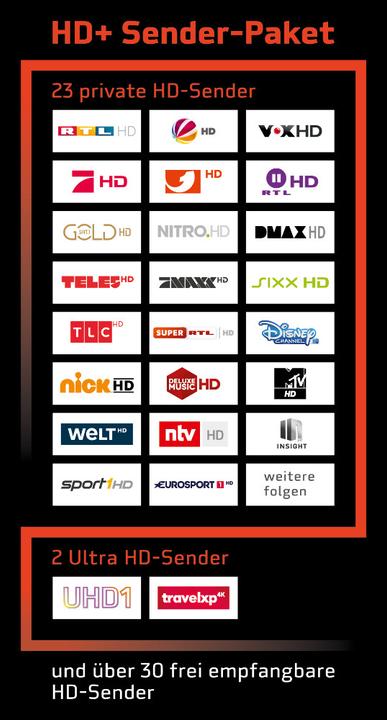 Image du produit HD+ Module incluant le bouquet de chaînes Eurosport pendant 6 mois (Autre, Module CI, Carte à puce)