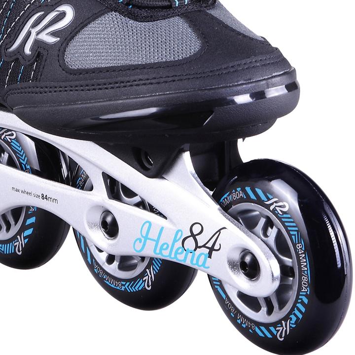 Produktbild K2 Inline Skates HELENA 84 Für Damen Mit Softboot, Black - Blue, 30D0372 (42)