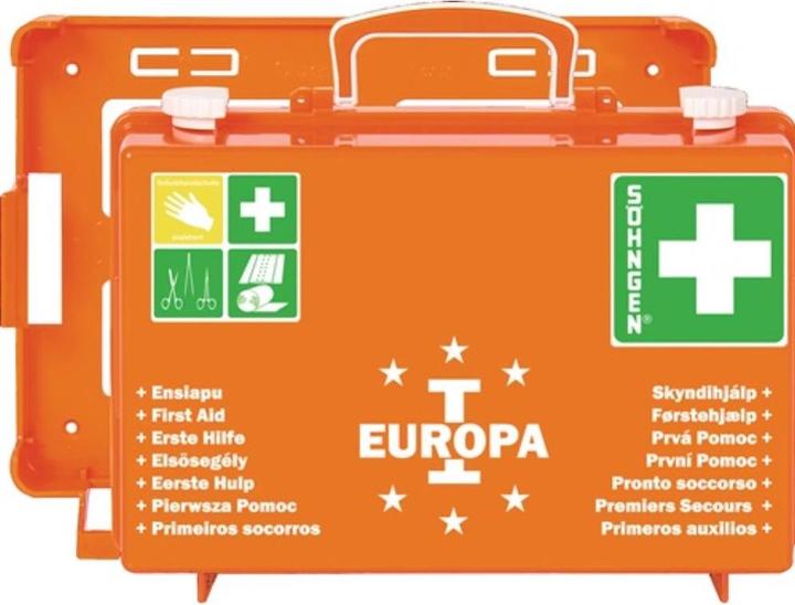 Immagine prodotto Söhngen Valigetta di pronto soccorso EUROPA I W310xH210xD130ca.mm arancione (Accessori per kit di primo soccorso)