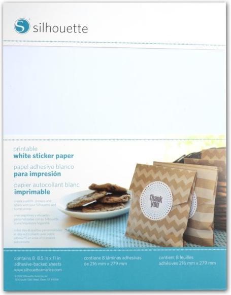 Produktbild Silhouette Bedruckbare Aufkleber