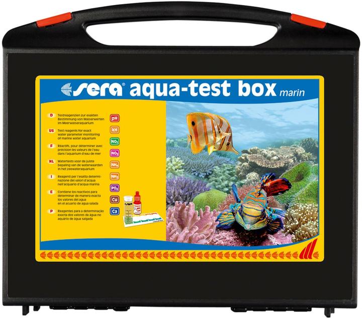 Immagine prodotto Sera Aqua-Test Box Marin (Ca) (Cura dell'acqua dell'acquario)