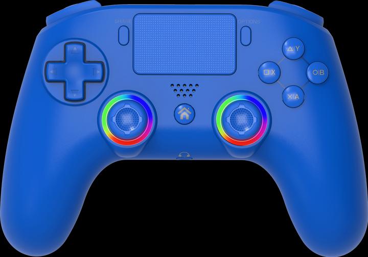 Actual product image Subsonic Wireless Led Controller Blue for PS4/PC (PC, Playstation Classic)