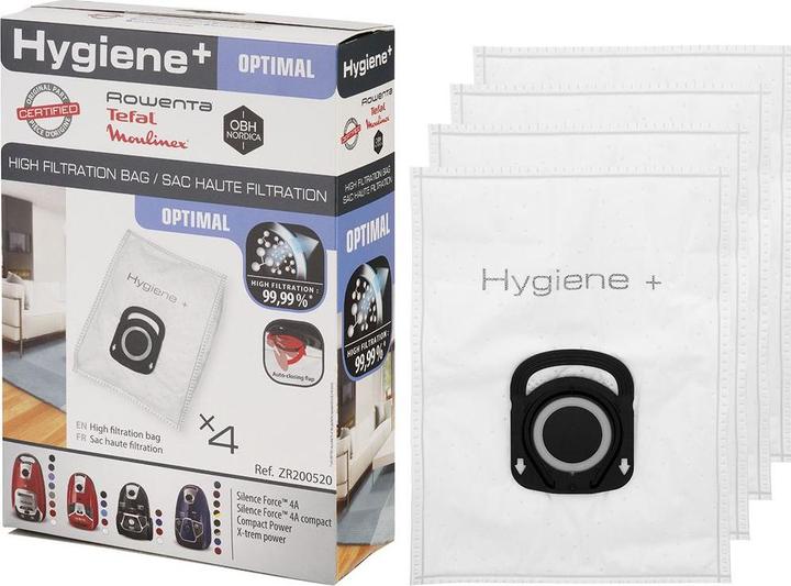 Actual product image Rowenta ZR200520 Dust bag (4 x)