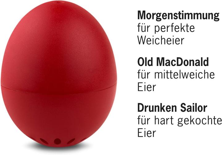 Produktbild PiepEi Singende Eieruhr Classic rot