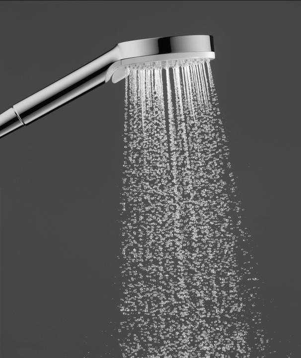 Produktbild hansgrohe HG Br.set CROMETTA ECOSTAT 1001 CL COMBI Brausestange 650mm weiss/chrom
