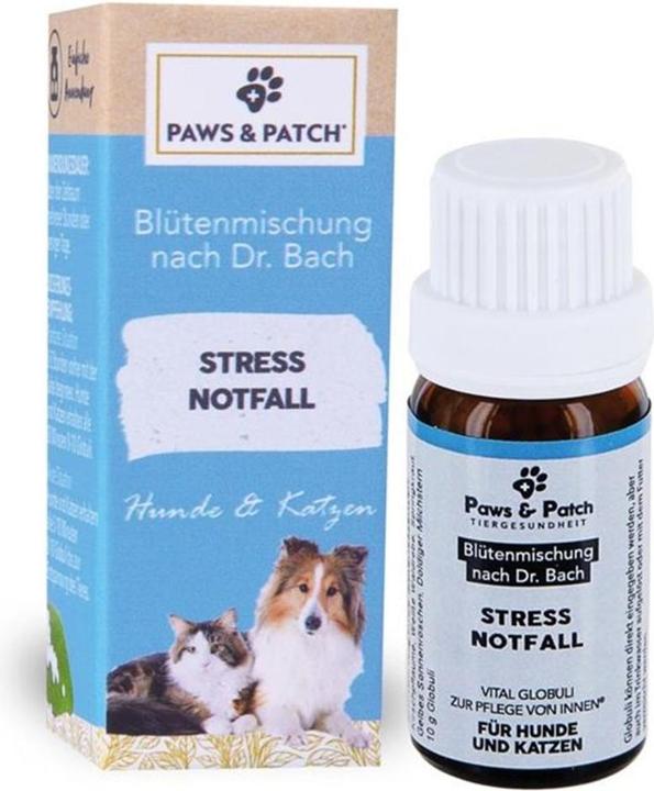 Actual product image Paws & Patch Paws and Patch Stress+Emergency Dogs/Cats Bach Flower Blend (10g) (Dog, Cat)