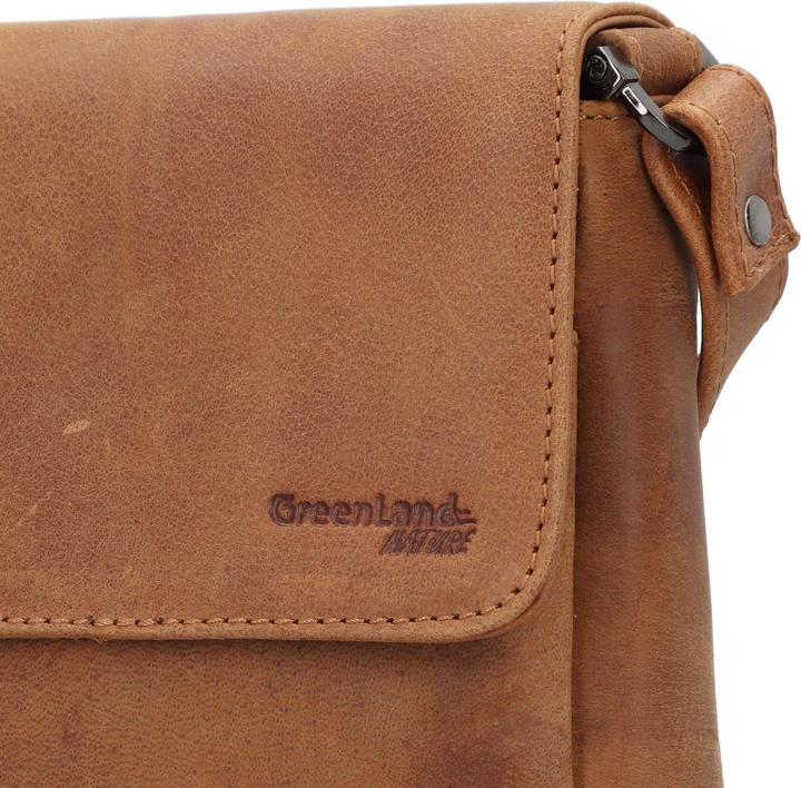 Actual product image Greenland Nature Light shoulder bag leather 28 cm