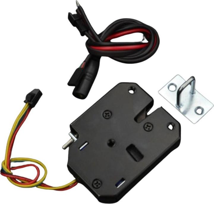 Actual product image DFRobot Electromechanical locker lock 12V DC with latch
