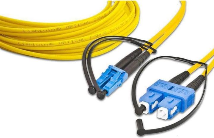 Actual product image Lightwin LWL Duplex Patch Cable (20 m)