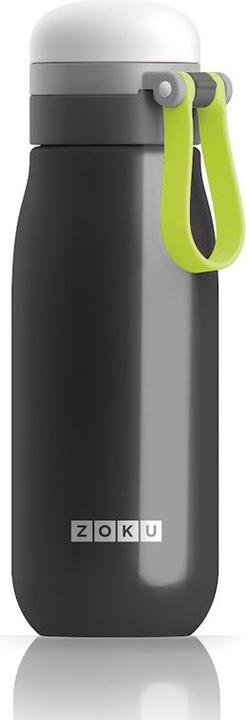 ZOKU Edelstahl Kindertrinkflasche Ultralight 500ml Black (0.50 l)