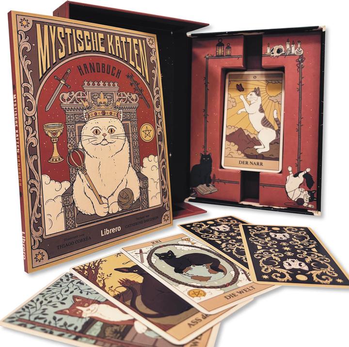Image du produit Librero Tarot Mystische Katzen (Allemand, Davidson Catherine, 2024)
