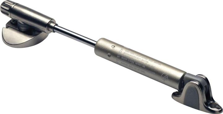 Italiana Ferramenta Kraby upright support, L 164, S-opening, 80 N, cast metal champagne/FE nickel-plated (1 pcs.)