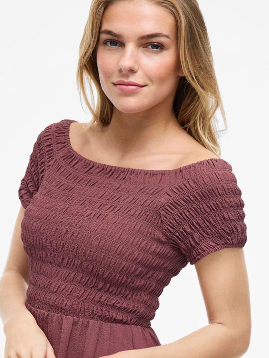 Actual product image Vila VIRITA Midi Gesmoktes Kleid (38)