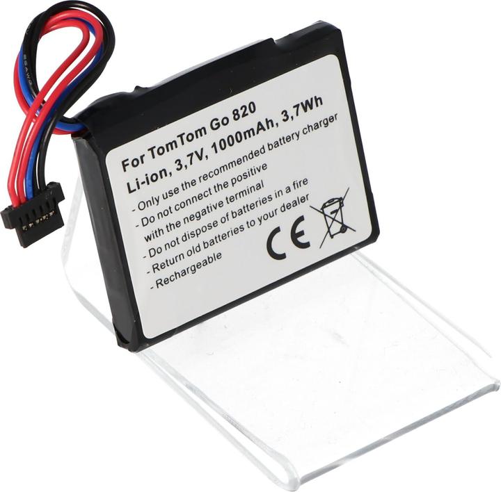 Produktbild TomTom Akku G0 825, Go 820, Go Live 820, Go Live 825 Akku AHL03711022, AHL03711023, VF6M