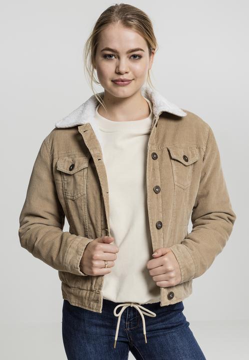 Produktbild Urban Classics Ladies Sherpa Corduroy Jacket (L)