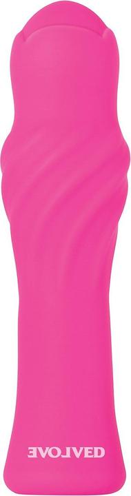 Produktbild Evolved Love Is Back Twist & Shout Silicone Rechargeable Vibrator - Pink