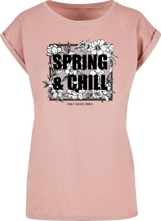 Merchcode Ladies Spring And Chill Extended Shoulder Tee - 113645