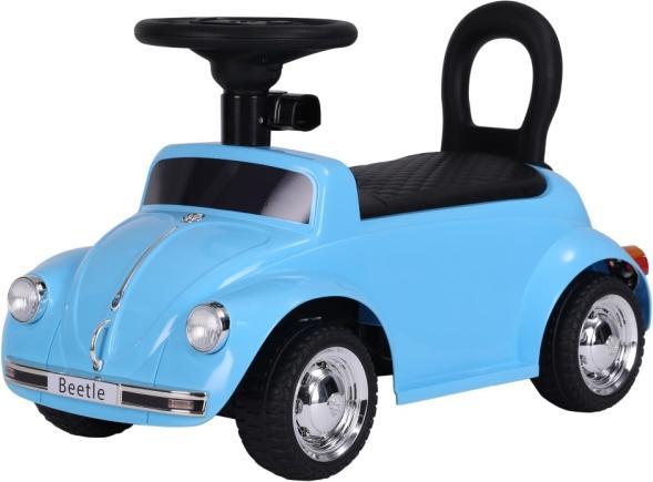 Actual product image Megaleg VW Beetle Classic Gåbil w/laedersaede, Blå