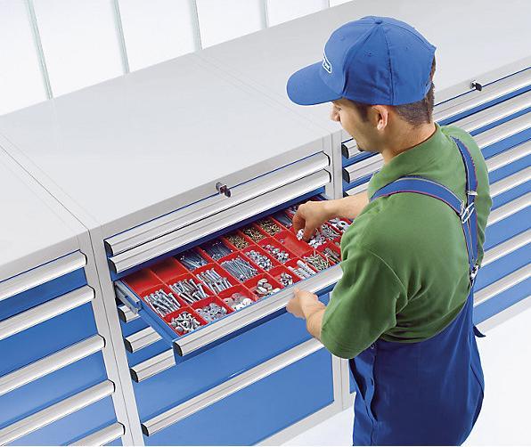 Actual product image eurokraft pro Drawer cabinet (130 cm, 120 cm)