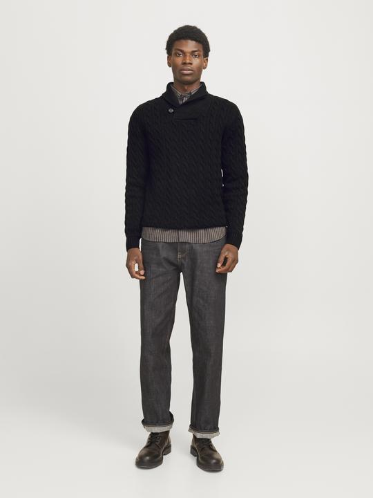 Produktbild Jack & Jones Einfarbig Strickpullover Strickpullover (XS)