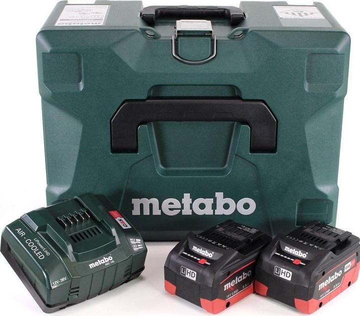 Image du produit Metabo Kit de base 2 x LiHD 5.5 Ah ML (18 V)