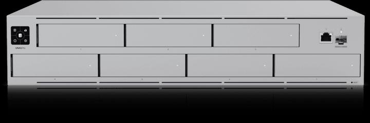 Actual product image Ubiquiti UniFy UNAS-Pro - NAS Server (2U) - 7 Bays - RAM 8 GB - 10Gb/s - Gigabit Ethernet - Grey (0 TB)