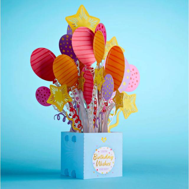 Pop-Up Bouquet - Birthday Balloons
