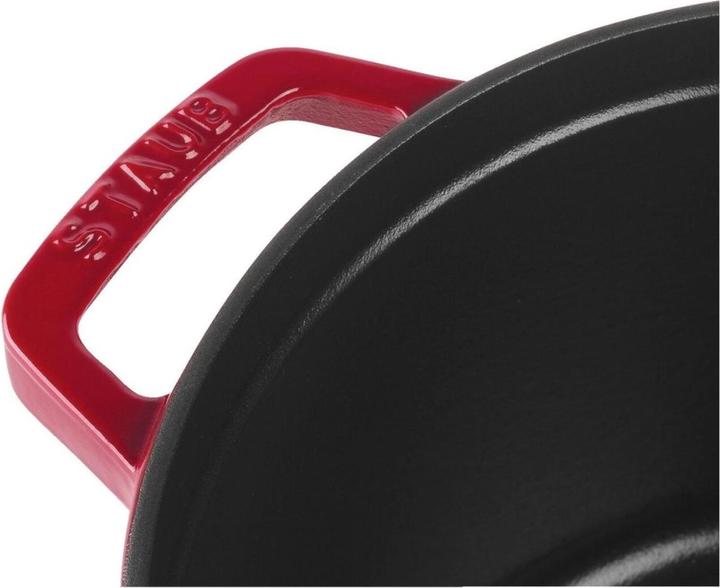 Immagine prodotto Staub La Cocotte Cocotte alta, 24 cm, rosso ciliegia (24 cm, Pirofila + casseruola, Ghisa)