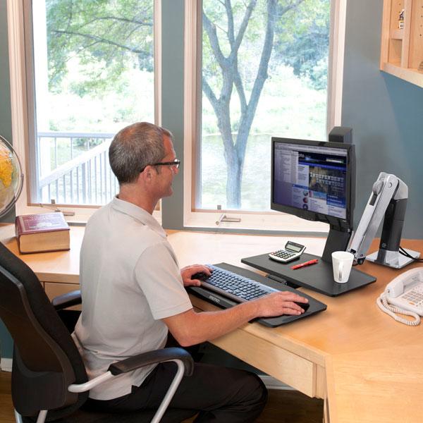 Actual product image Ergotron WORKFIT-A II, LD, 5" (Table, 27")