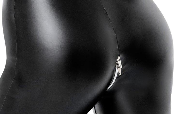 Actual product image Noir Handmade Powerwetlook Catsuit (S)