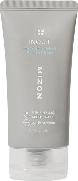 Actual product image Mizon Inout daily soothing sunscreen spf50+ pa++++ (Suntan cream, SPF 50+, 50 ml)